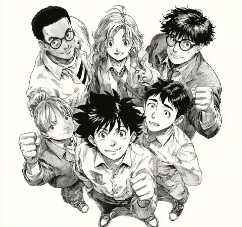科幻未来题材漫画条目《轨道以南》封面